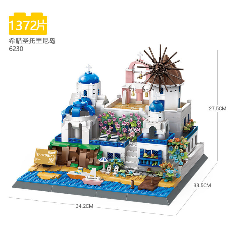 Tiananmen Architecture Building Set