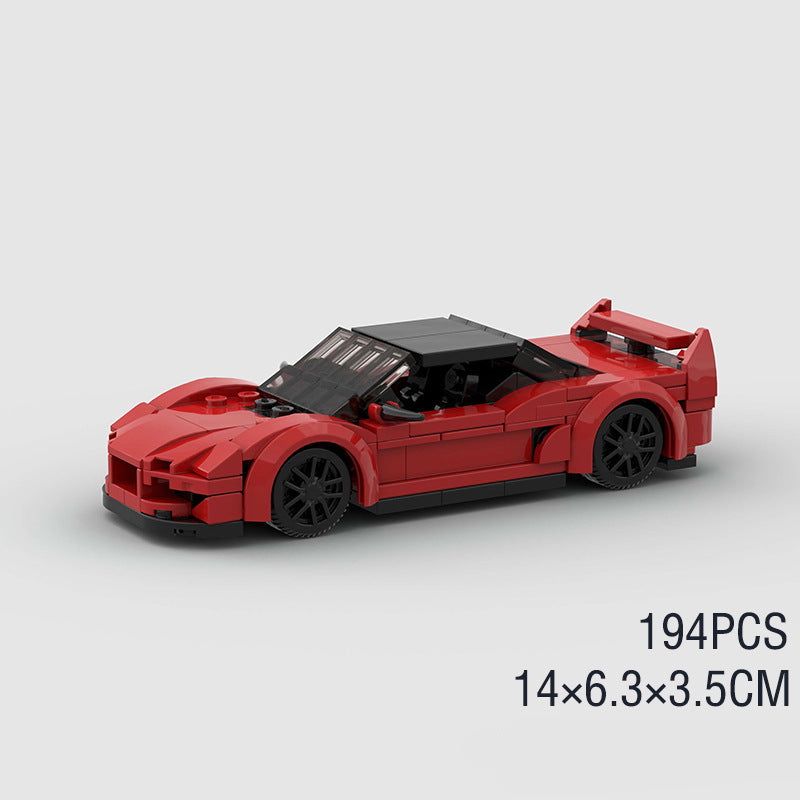Luxury Sports Car Building Set