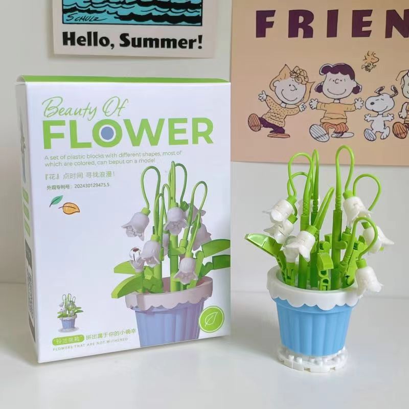 Flower Bouquet Building Set