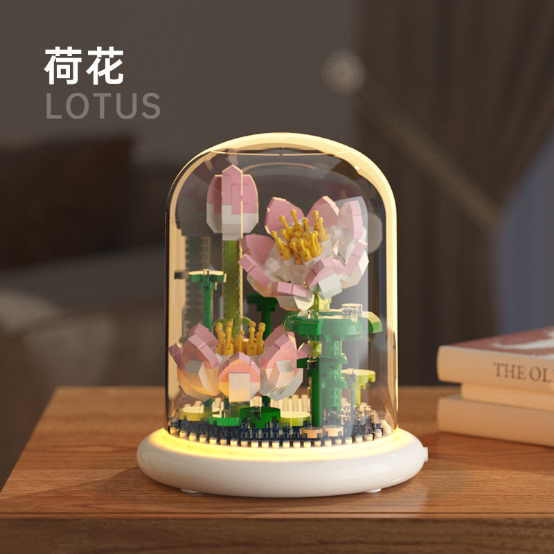 Rose Bouquet Building Set