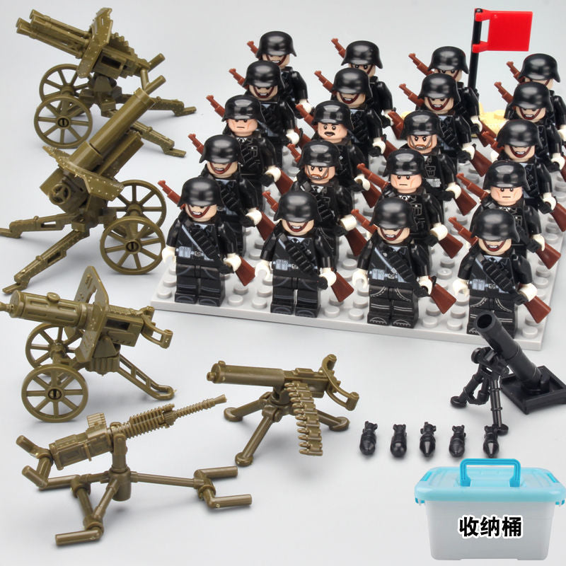 WWII Military Base Building Set