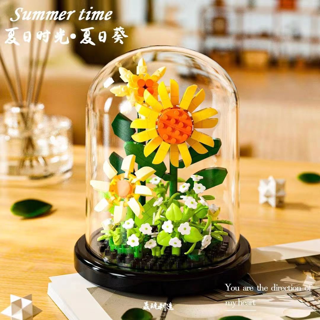 Flower Bouquet Building Set