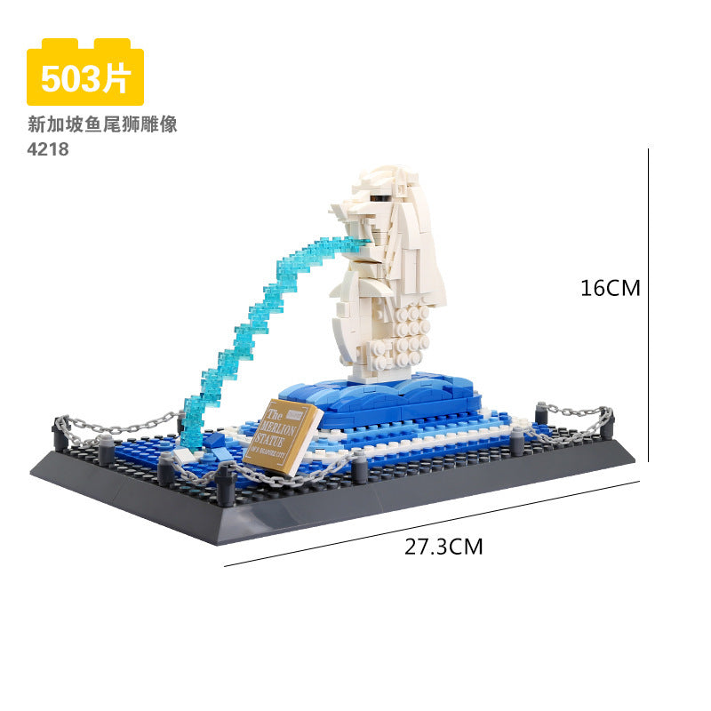 Tiananmen Architecture Building Set