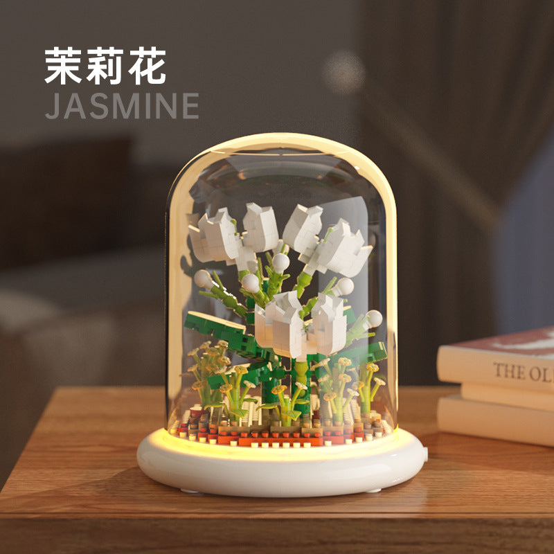 Rose Bouquet Building Set