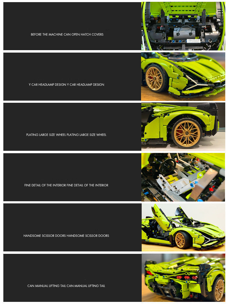 Lamborghini Supercar Building Set