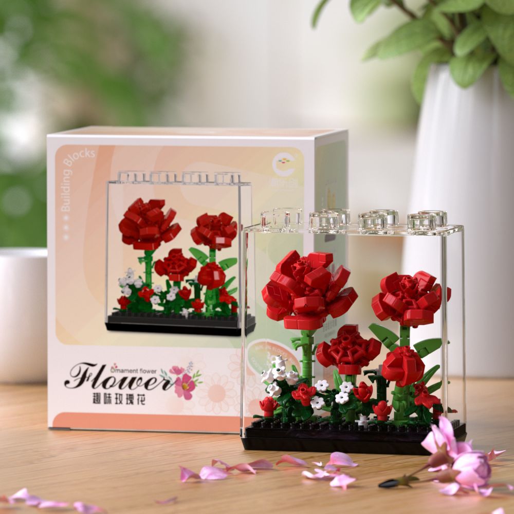 Flower Bouquet Building Set