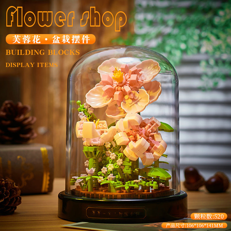Rose Bouquet Building Set