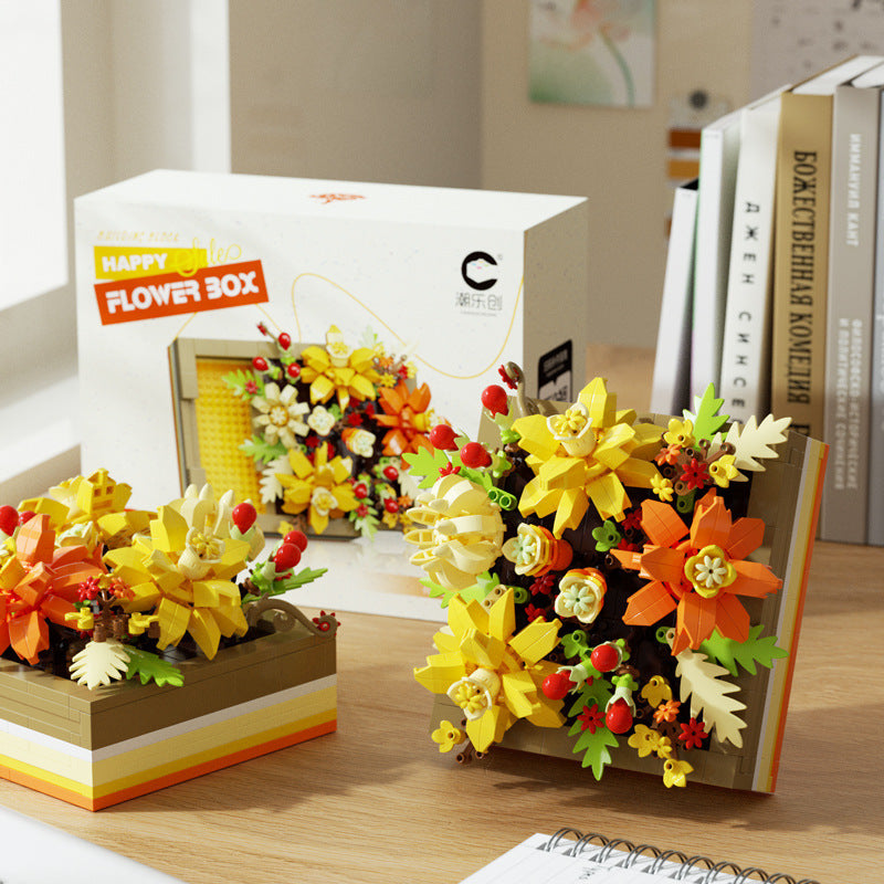 Rose Bouquet Building Set
