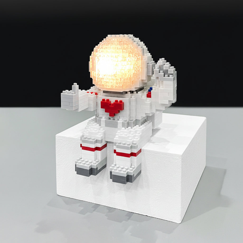 Glowing Astronaut Building Set