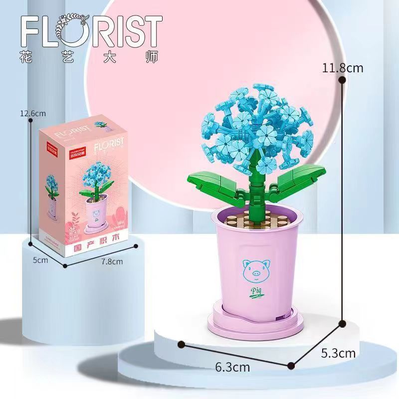 Flower Bouquet Building Set