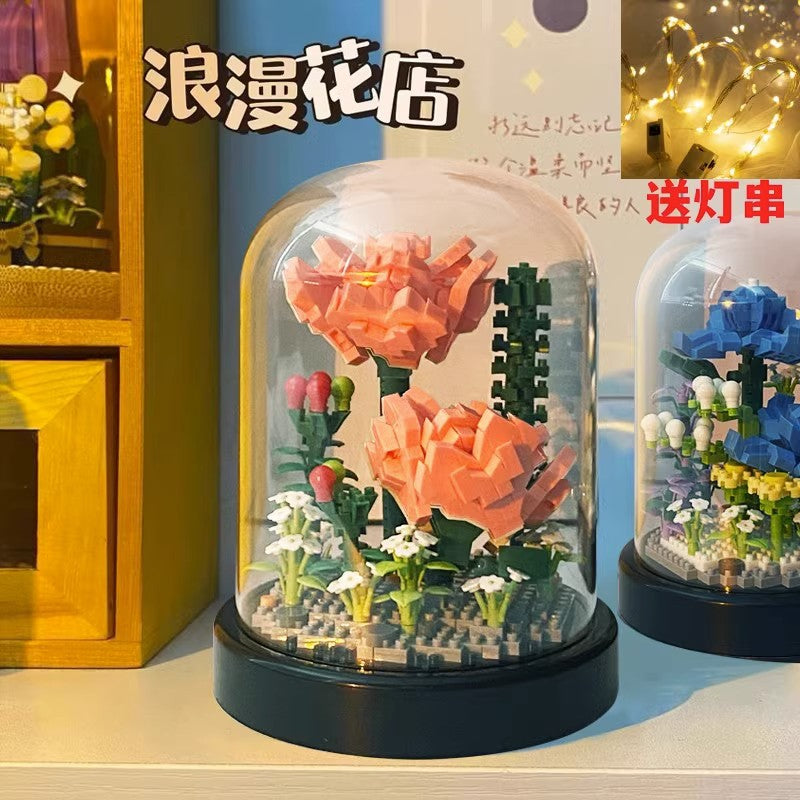 Rose Bouquet Building Set