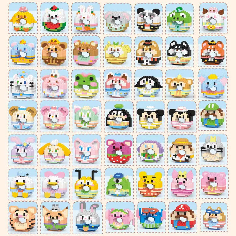 Mini Character Doll Building Set