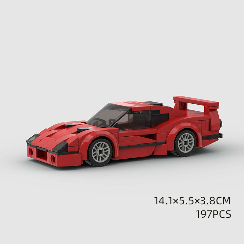 Kids Sports Car Building Set