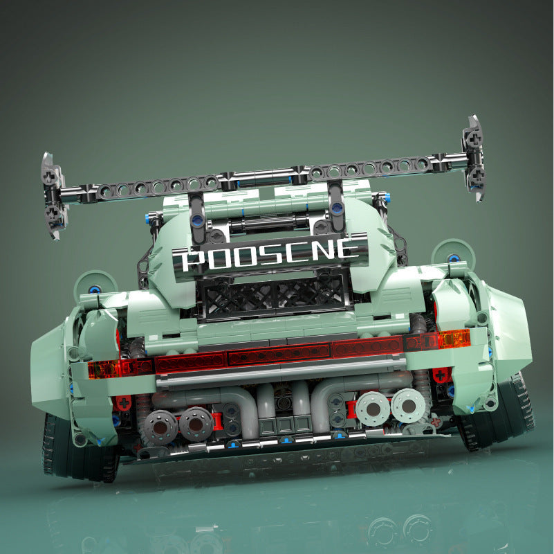 Low-Rider Sports Car Building Set