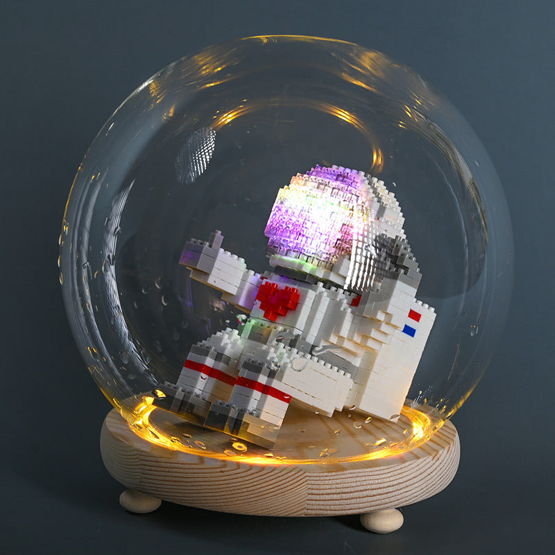 Glowing Astronaut Building Set