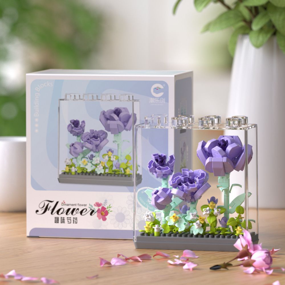 Flower Bouquet Building Set
