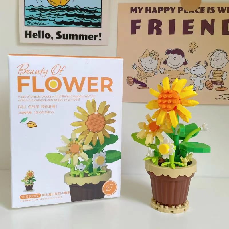 Flower Bouquet Building Set