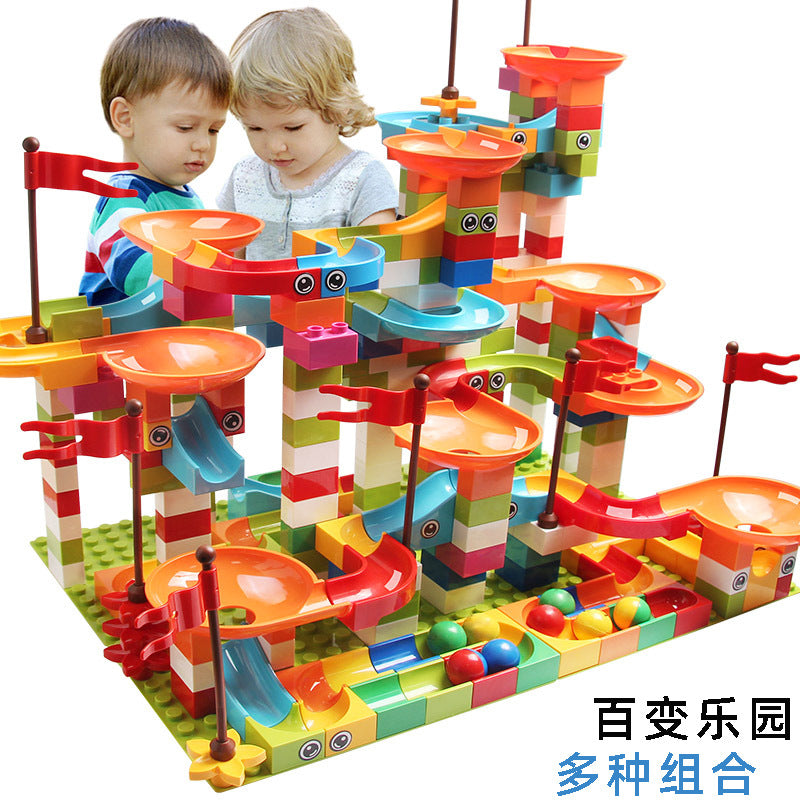 Ball Slide Track Building Set
