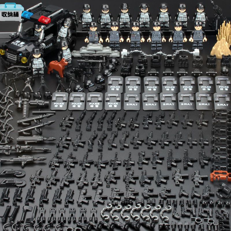 WWII Military Base Building Set