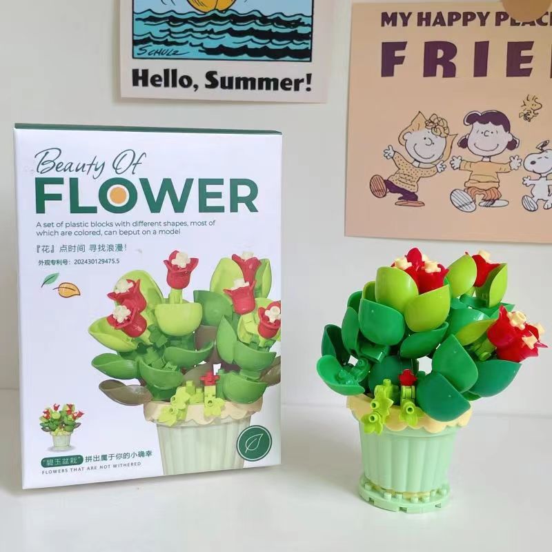 Flower Bouquet Building Set