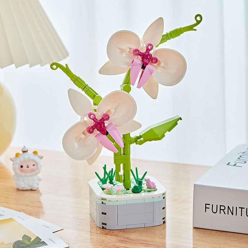 Rose Bouquet Building Set