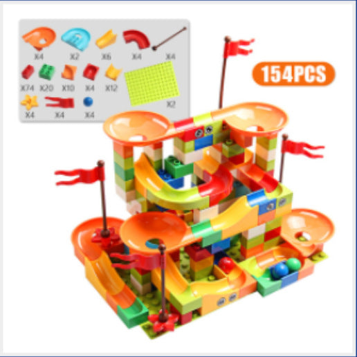 Ball Slide Track Building Set
