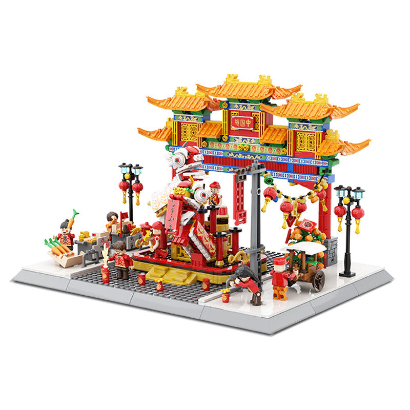 Tiananmen Architecture Building Set