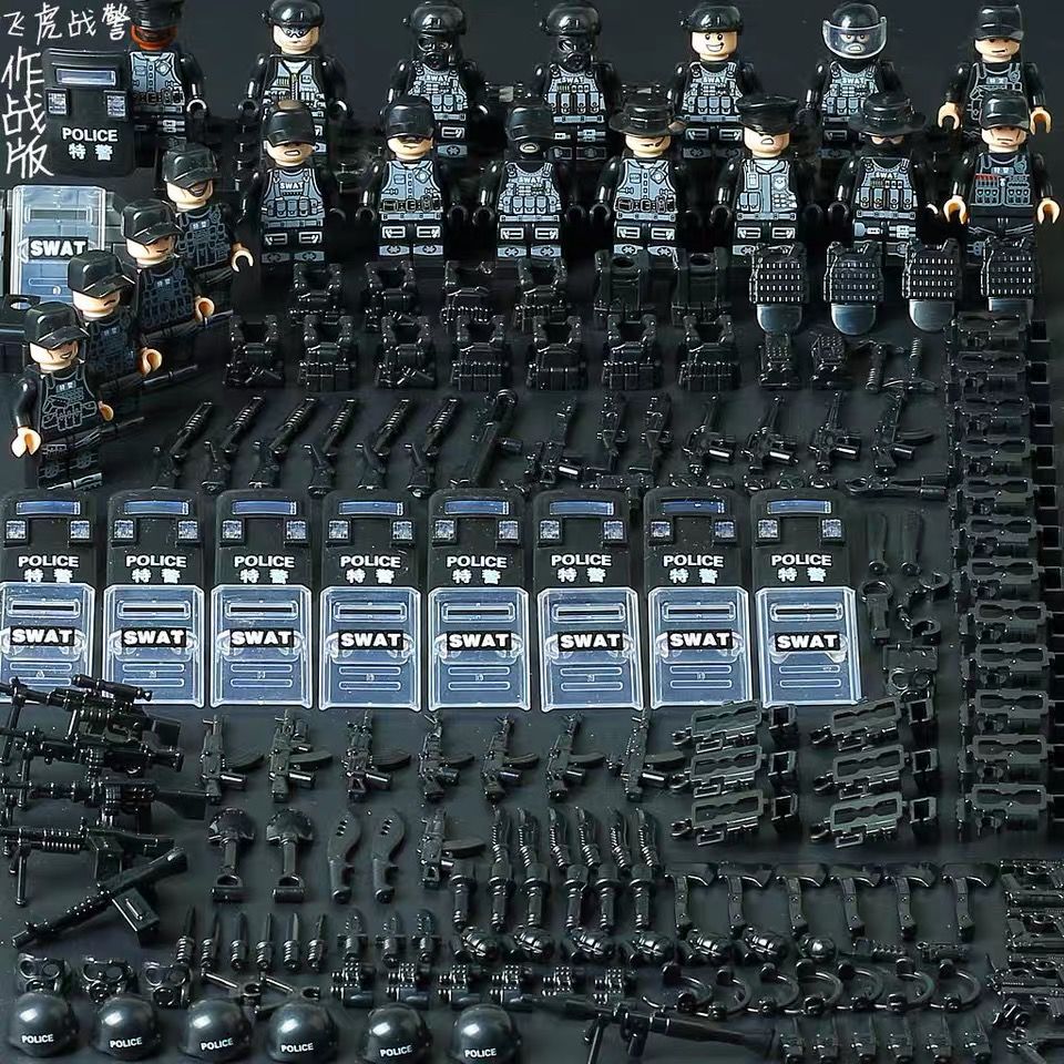 WWII Military Base Building Set