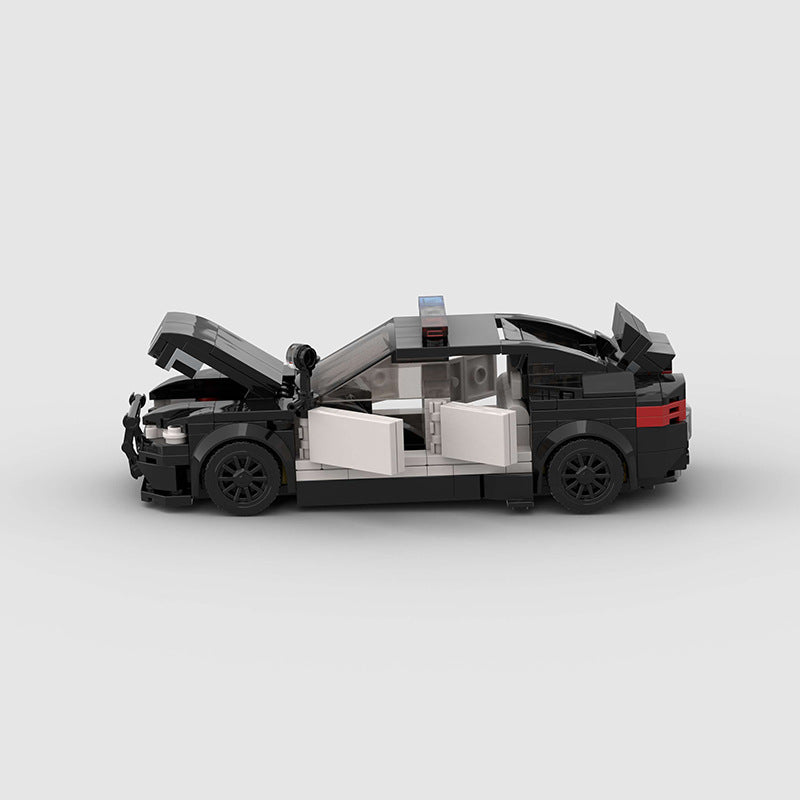BMW M5 Police Car Building Set