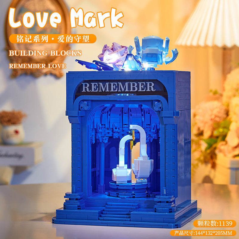 Rose Bouquet Building Set