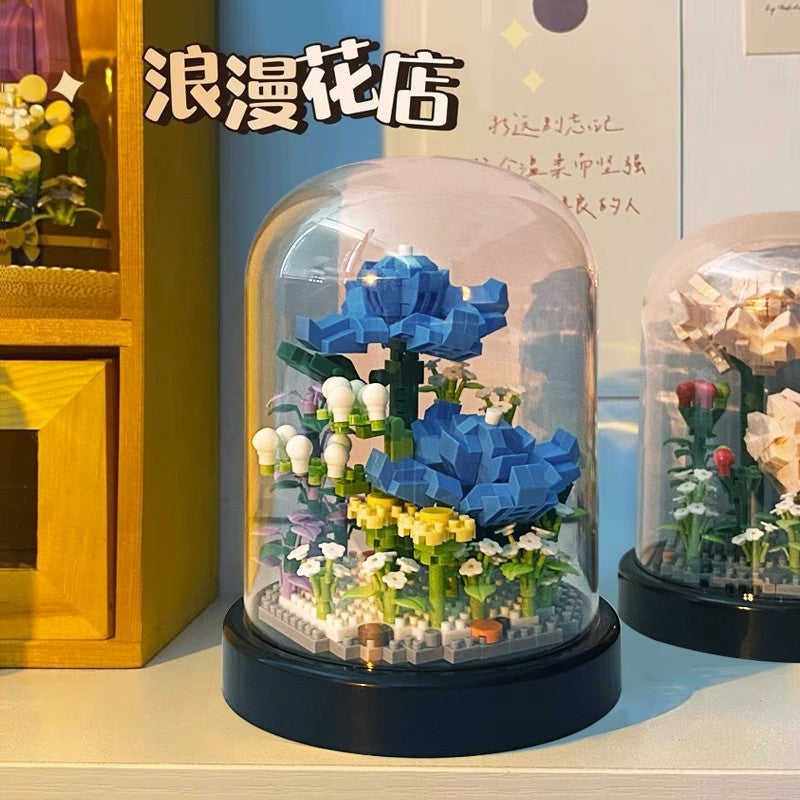 Rose Bouquet Building Set
