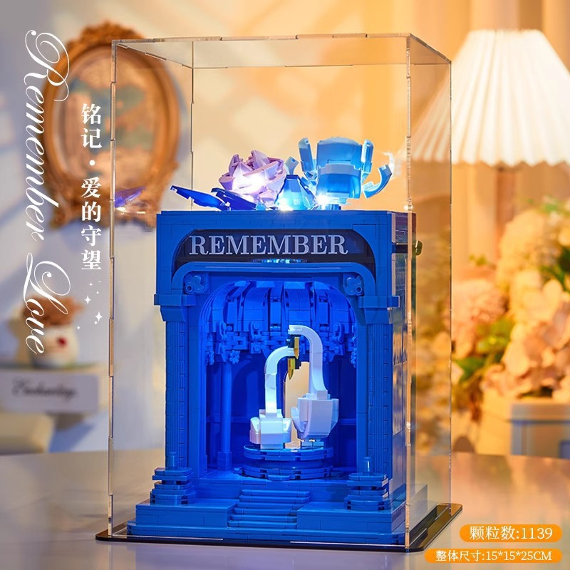 Rose Bouquet Building Set