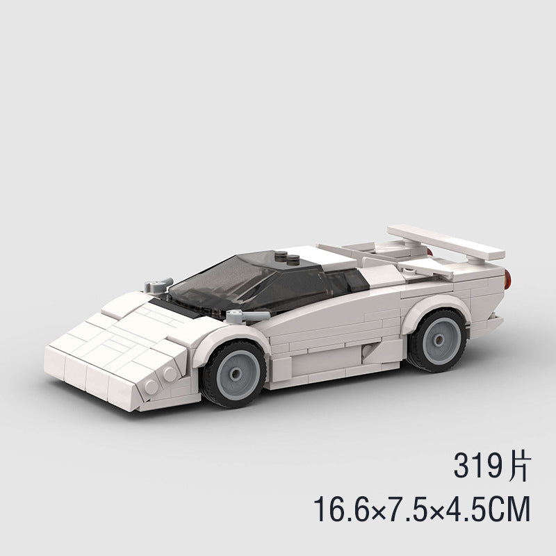 Luxury Sports Car Building Set