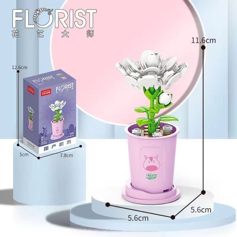 Flower Bouquet Building Set