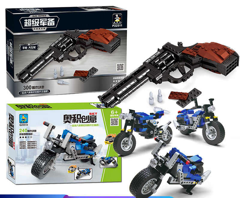 Transforming Motorcycle Set