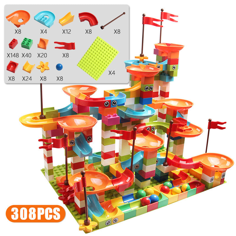 Ball Slide Track Building Set