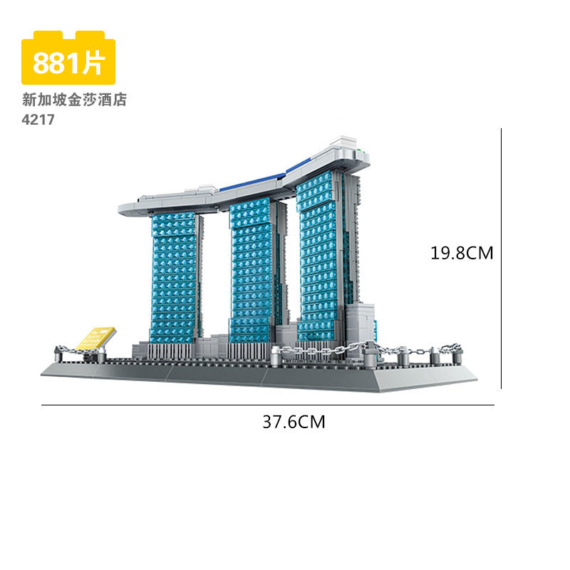 Tiananmen Architecture Building Set