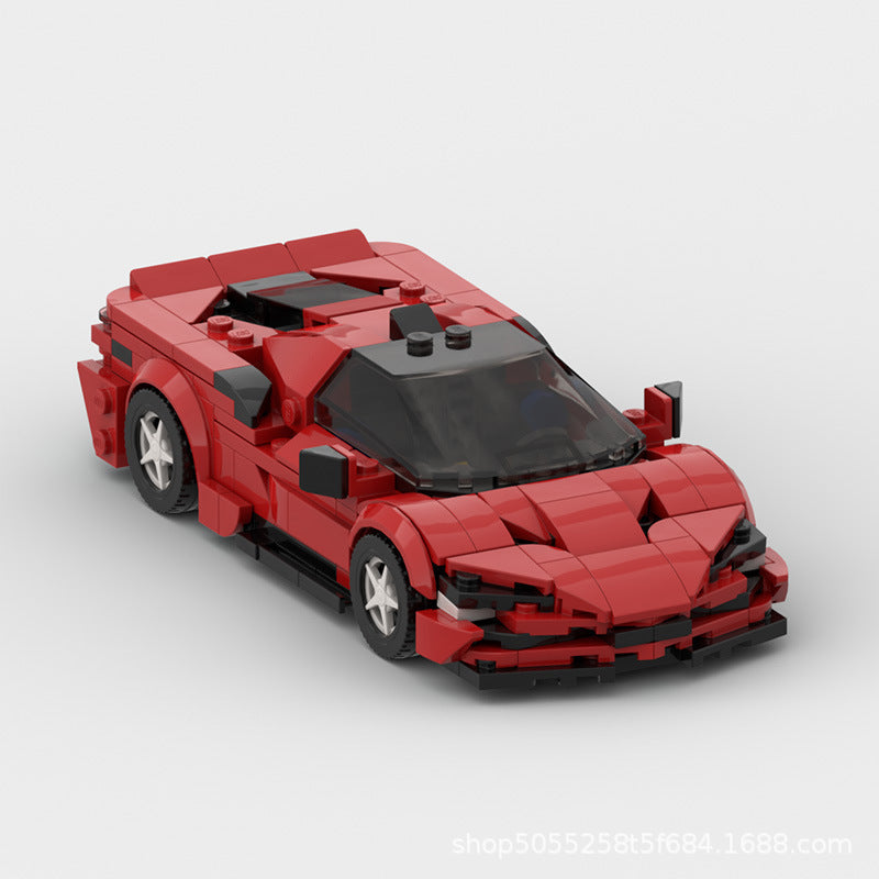 Ferrari SF90 Sports Car Building Set