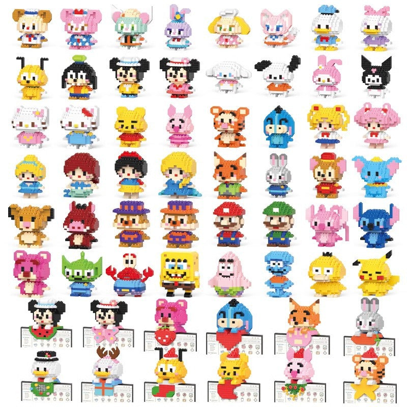 Cartoon Doll Building Set