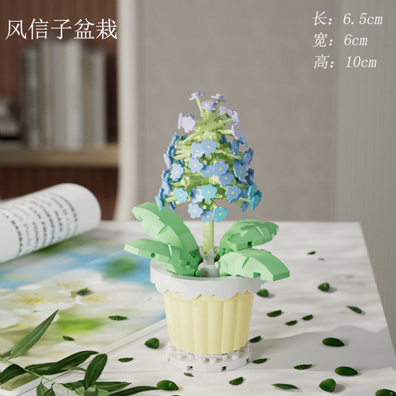 Rose Bouquet Building Set