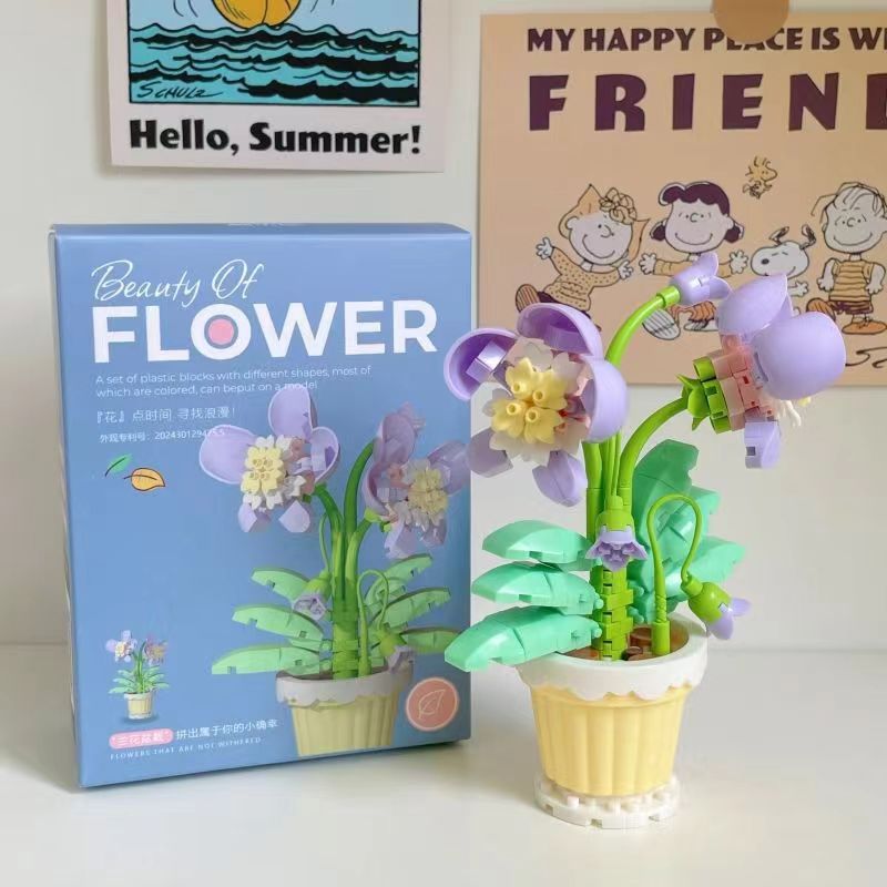 Flower Bouquet Building Set