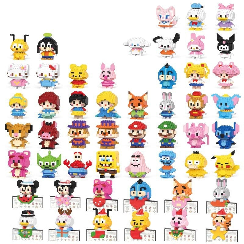 Cartoon Doll Building Set
