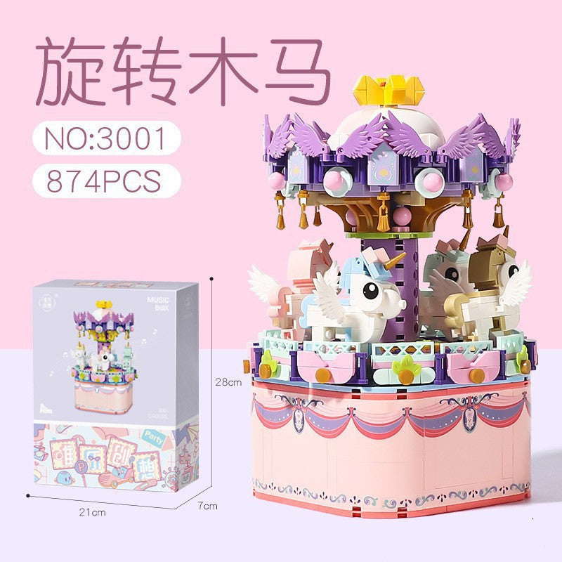 Rose Bouquet Building Set