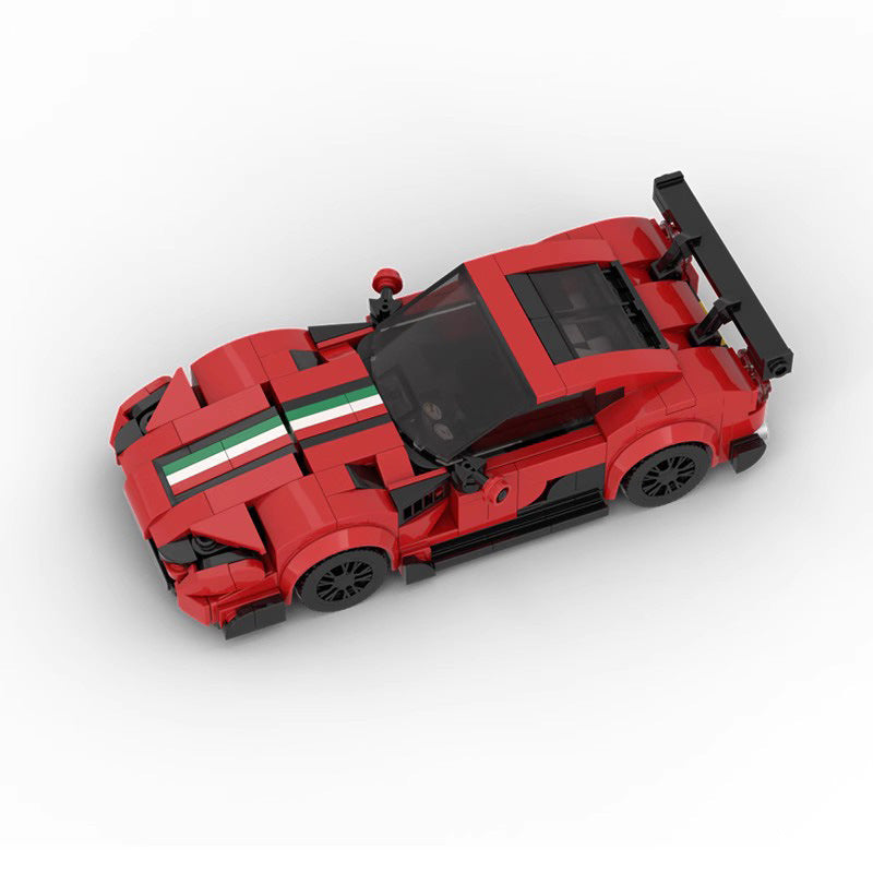 Ferrari 812 GTS Sports Car Building Set