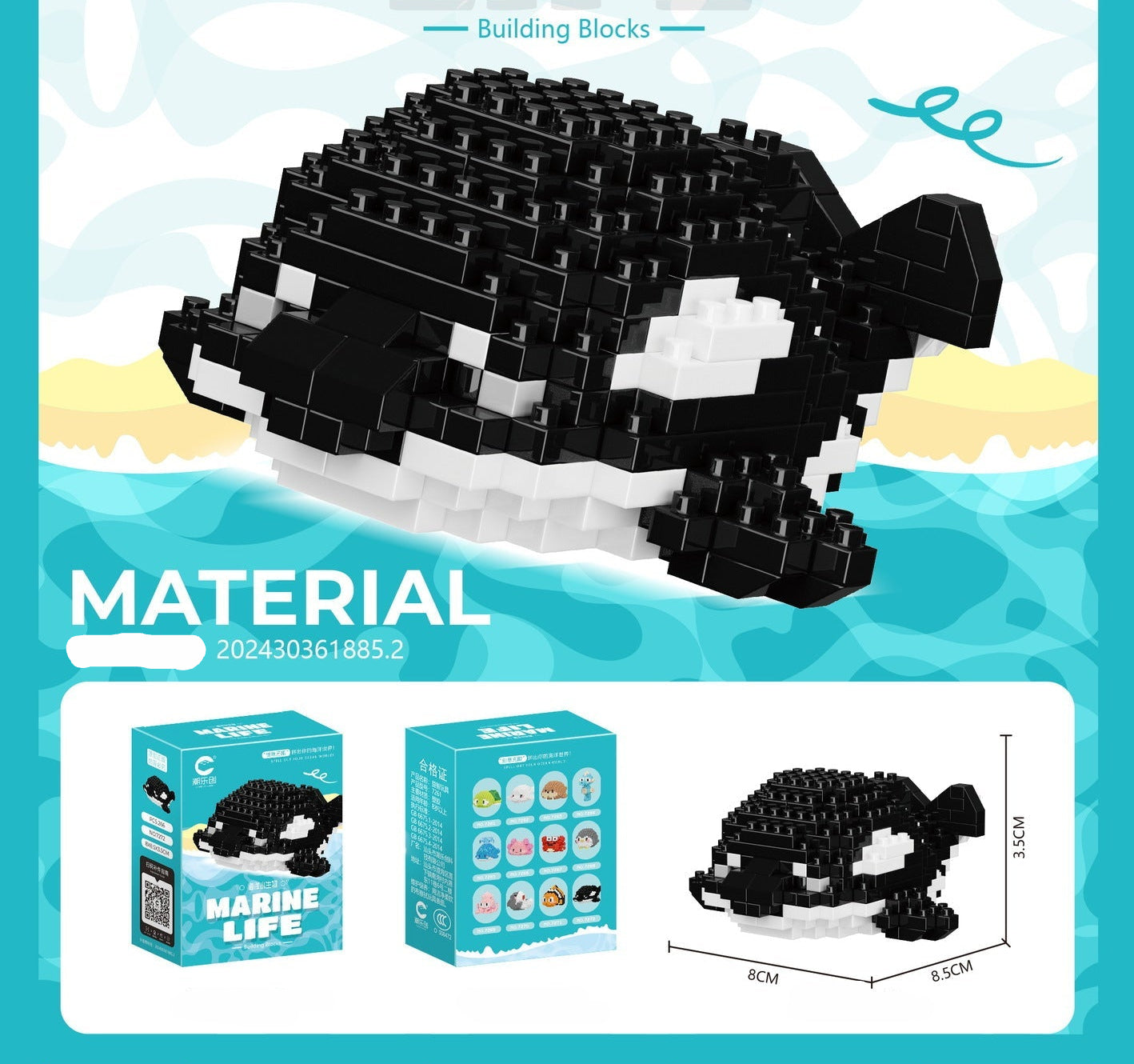 Ocean Creatures Building Set