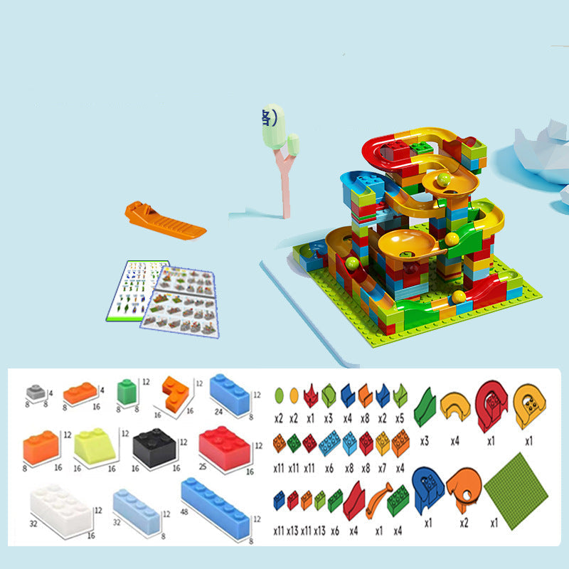 Ball Slide Track Building Set