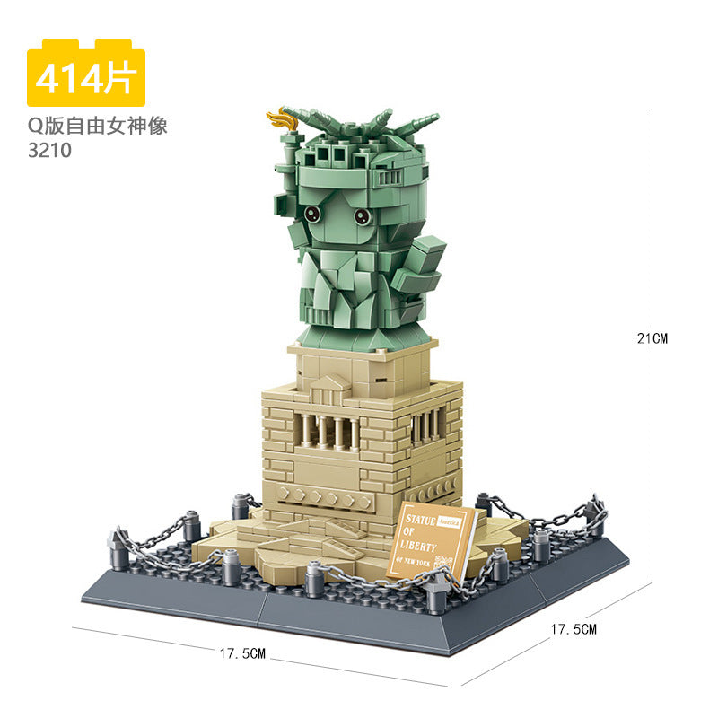 Tiananmen Architecture Building Set