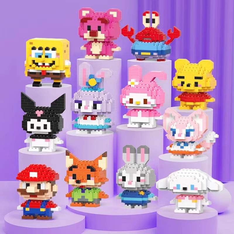 Mini Character Doll Building Set