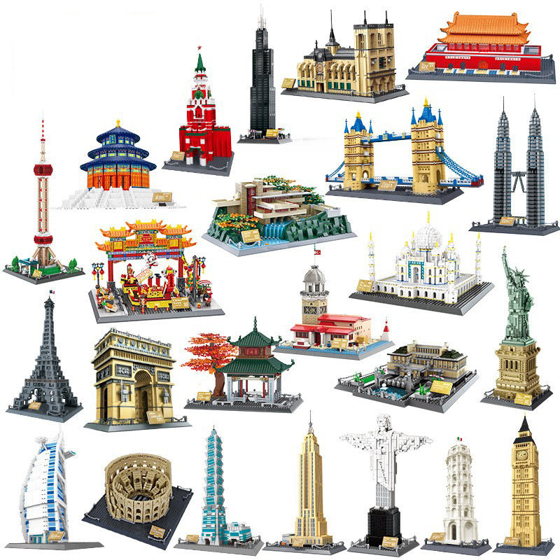 Tiananmen Architecture Building Set