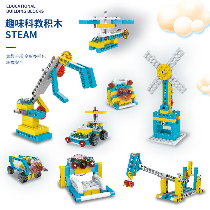 Mechanical Gears STEM Building Set